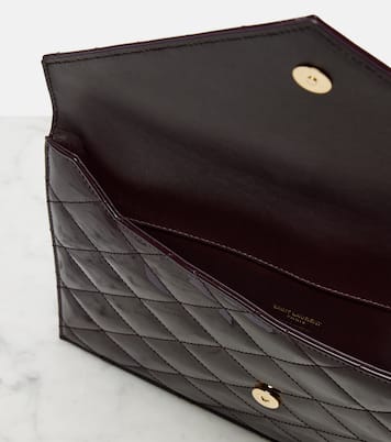 Clutch Paris aus Lackleder | Saint Laurent