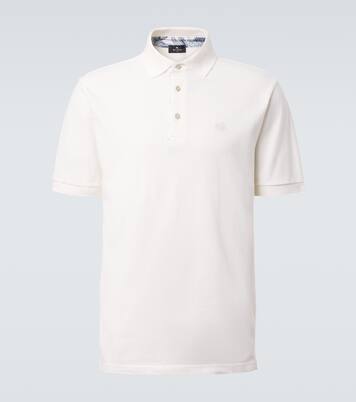 Pegaso cotton piqué polo shirt | Etro