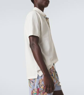 Pegaso cotton piqué polo shirt | Etro