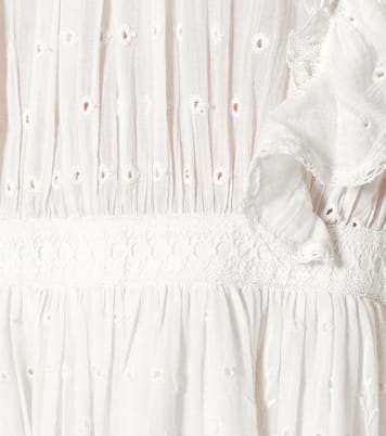 Robe Dorithie en coton à broderies anglaises | Ulla Johnson