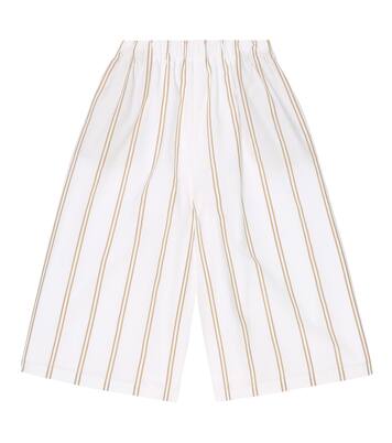 Striped cotton culottes | Brunello Cucinelli Kids