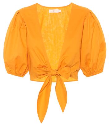 Top raccourci en coton | Tory Burch