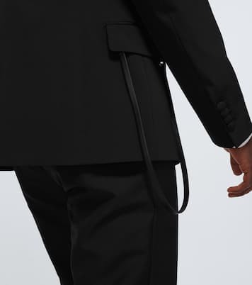 Technical single-breasted blazer | Prada