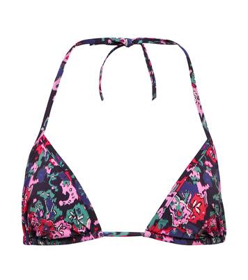 Haut de bikini triangle Shayla à fleurs | Marant Etoile