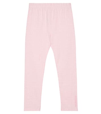 Logo cotton leggings | Givenchy Kids