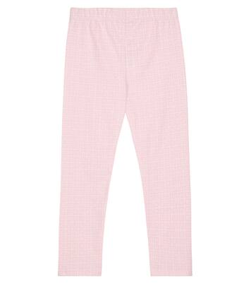 Logo cotton leggings | Givenchy Kids