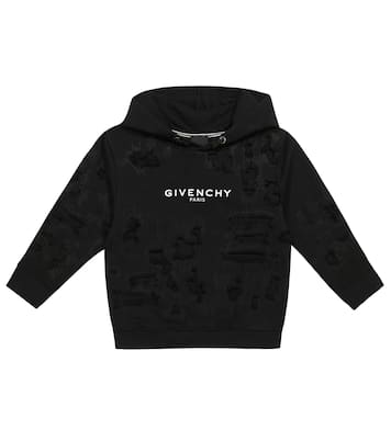 Hoodie aus einem Baumwollgemisch | Givenchy Kids