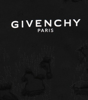 Hoodie aus einem Baumwollgemisch | Givenchy Kids