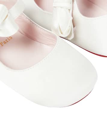 Baby - Ballerine Lou Babe in raso | Christian Louboutin Kids