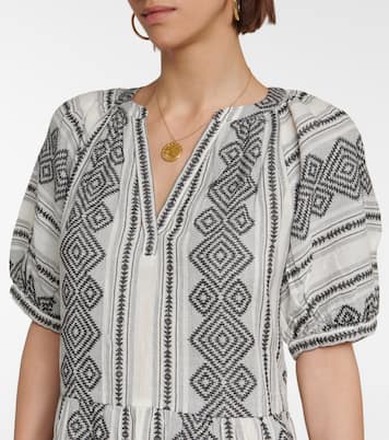 Robe Sophie imprimée en coton | Velvet