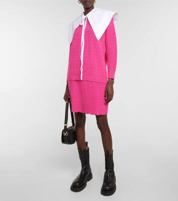 Latzkragen aus Baumwolle | Patou