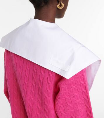 Latzkragen aus Baumwolle | Patou