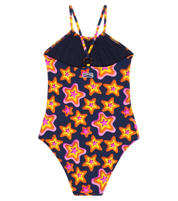 Gazette printed swimsuit | Vilebrequin Kids