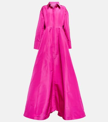 Robe longue en soie | Valentino