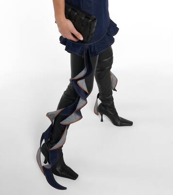 Vestido corto en denim | David Koma