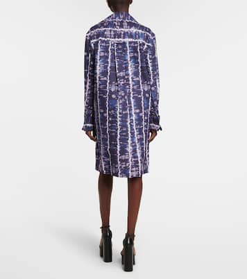 Nia印花棉质混纺衬衫式连衣裙 | Altuzarra