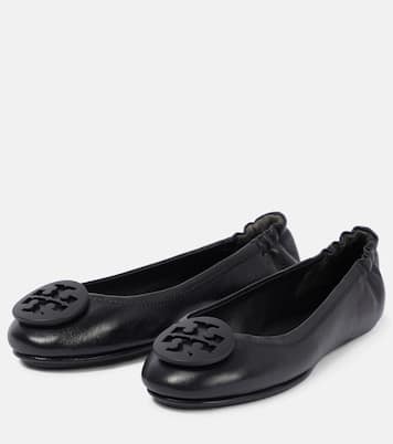 Minnie leather ballet flats | Tory Burch