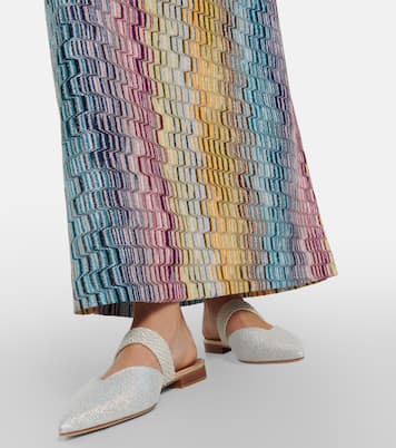 Mules Maisie aus Lurex® | Malone Souliers