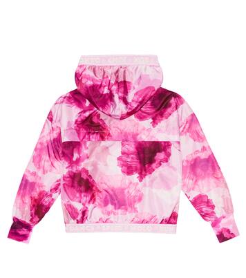 Sweat-shirt à capuche à logo et fleurs | Molo