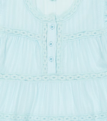 Baby Rebekah embroidered cotton minidress | Melissa Odabash Kids