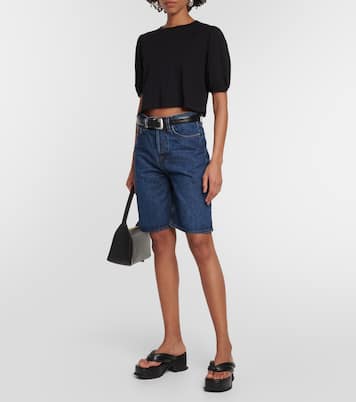 Top Hilary aus einem Baumwollgemisch | Velvet