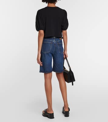 Top Hilary aus einem Baumwollgemisch | Velvet