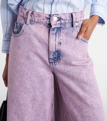 High-Rise Wide-Leg Jeans | Marni