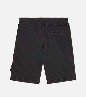Shorts aus Baumwoll-Jersey | Stone Island Junior