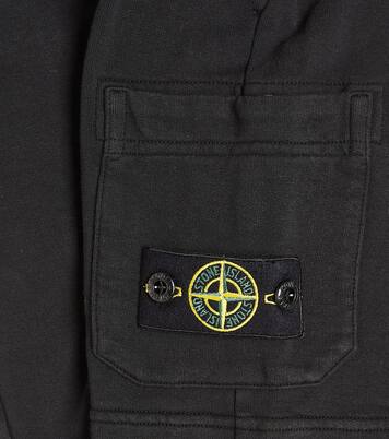 Shorts aus Baumwoll-Jersey | Stone Island Junior