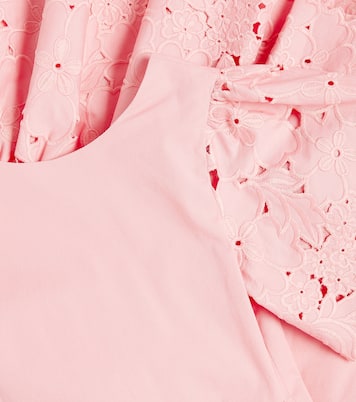 Embroidered cotton dress | Tartine et Chocolat