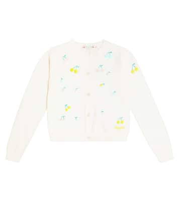 Cardigan Toesie brodé en coton | Bonpoint