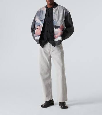 x Helen Verhoeven printed bomber jacket | Undercover