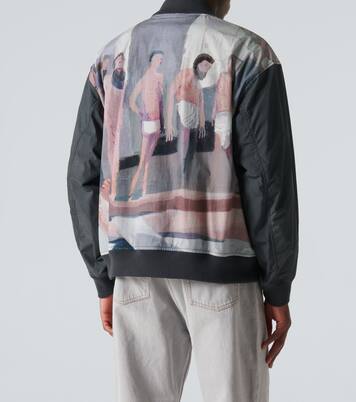 x Helen Verhoeven printed bomber jacket | Undercover