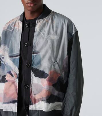 x Helen Verhoeven printed bomber jacket | Undercover