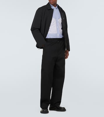 x Roy Lichtenstein patchwork cotton shirt | Junya Watanabe