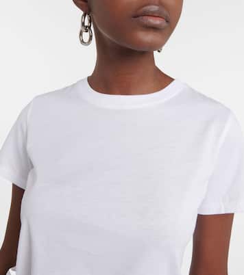 Baby Tee cotton jersey T-shirt | Frame