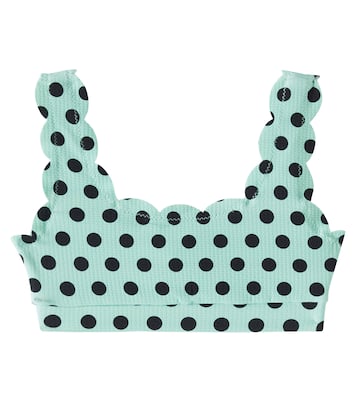 Palm Springs polka-dot bikini top | Marysia Bumby
