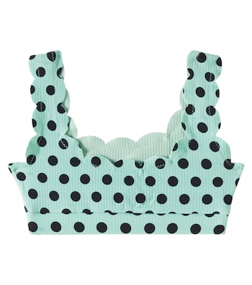 Palm Springs polka-dot bikini top | Marysia Bumby