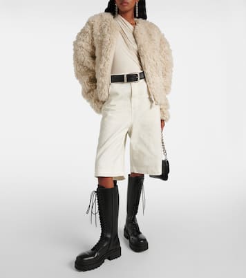 Short D-Shorts à taille basse en jean | Entire Studios