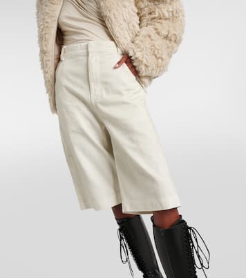 Short D-Shorts à taille basse en jean | Entire Studios