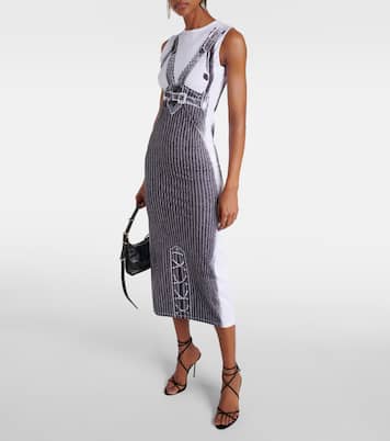 Robe midi Trompe l’œil | Jean Paul Gaultier