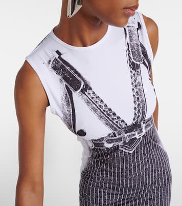 Robe midi Trompe l’œil | Jean Paul Gaultier