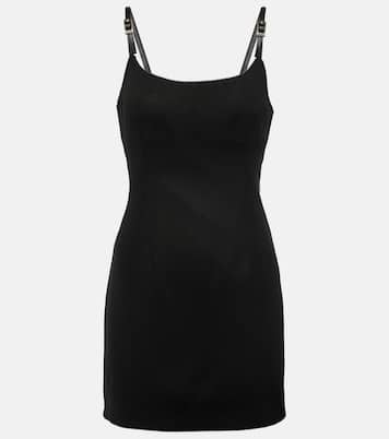 فستان قصير من الصوف المخلوط | Acne Studios