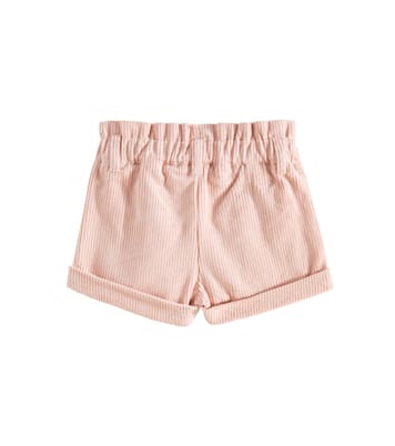 Baby cotton velvet shorts | Chloé Kids