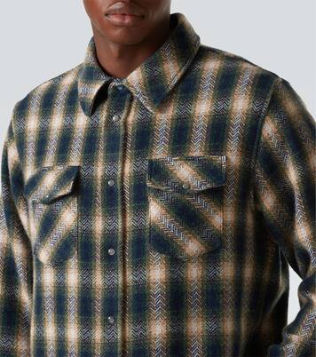 Tartan cashmere shirt | God's True Cashmere