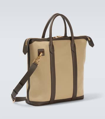 Buckley East West canvas tote bag | Tom Ford
