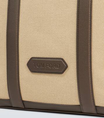 Buckley East West canvas tote bag | Tom Ford