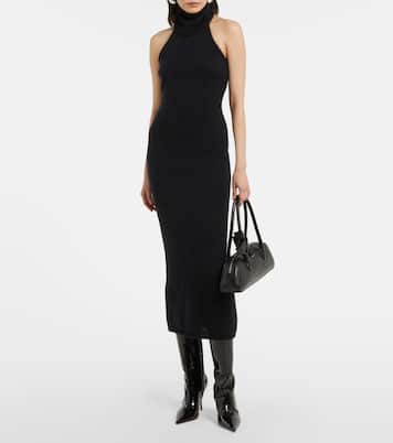 Barbara 90 patent leather knee-high boots | Amina Muaddi