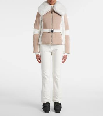 Gitu faux fur-trimmed ski jacket | Fusalp