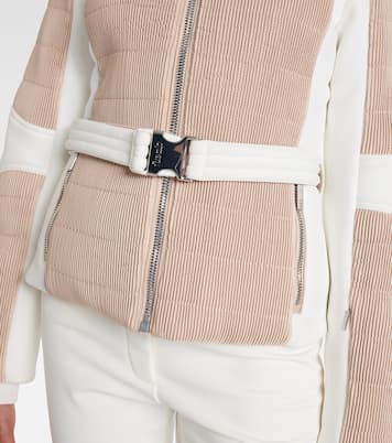 Gitu faux fur-trimmed ski jacket | Fusalp